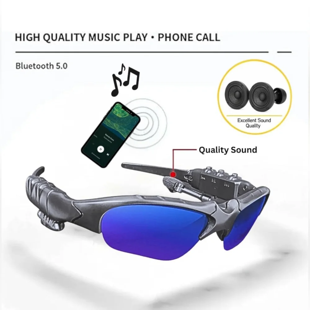 US Fitness Sport Smart Sunglasses with Polarized Lenses